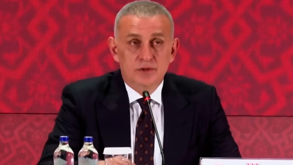 Ibrahim Haciosmanoglu, presidente de la Federación turca de fútbol