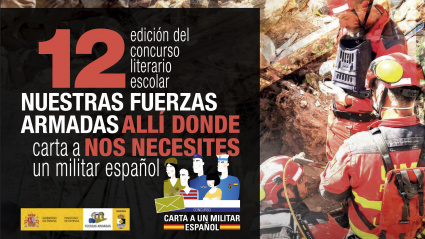 Una alumna de Bailén gana el certamen "Carta a un militar español" con un relato sobre la tragedia de la DANA