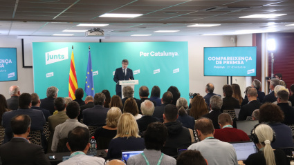 "Si a partir de jueves la militancia de Junts ratifica el acuerdo tomado, el gobierno español no tendrá ni podrá recurrir a la mayoría de la investidura"