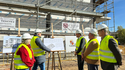 Vivienda para jóvenes en Zamora, en plena construcción