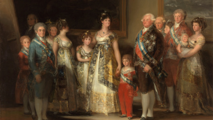 "La familia de Carlos IV", Francisco de Goya y Lucientes (1800)
