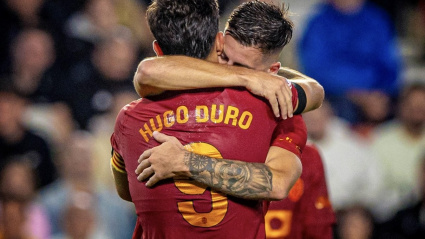 Hugo Duro marcó y se fue lesionado del césped