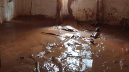 Estado en el que quedó la casa de los suegros de Susana Torres