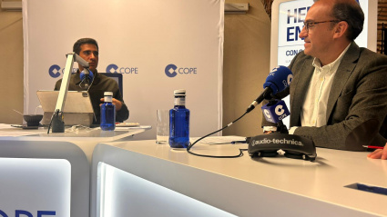 Alberto Herrera y Rafael Mateo, alcalde de Cáceres