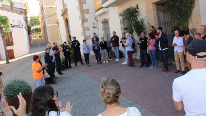 Minuto de silencio en Ondara para homenajear a las víctimas de la DANA de Valencia
