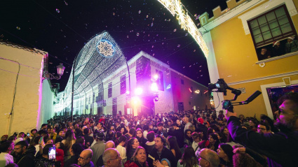 Iluminación navideña La Laguna