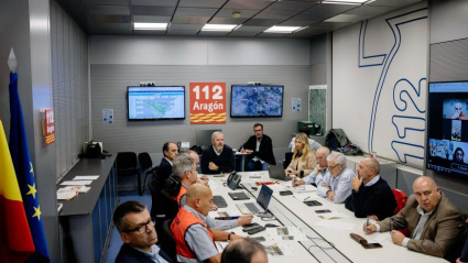 El servicio de emergencias 112 se encargó de coordinar todo el dispositivo.