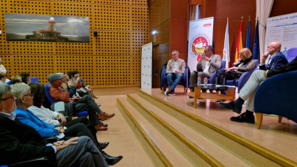 Una imagen de la jornada que ha acogido este miércoles el Hospital San Agustín