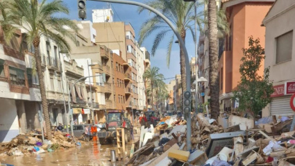 Aragón se volcó ayudando en la dana de Valencia