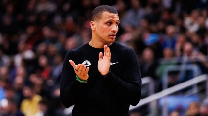 Joe Mazzulla entrenador de los Boston Celtics