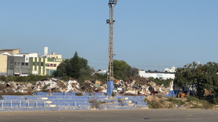 La imagen actual del campo de El Palleter