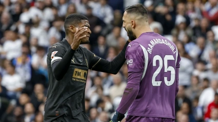 Mamardashvili detuvo un penalti a M`bappe