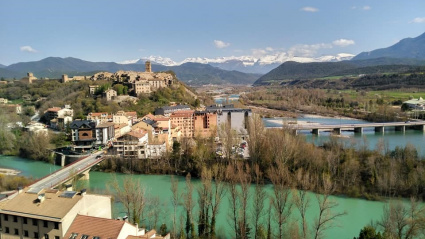 Vistas del municipio de Aínsa