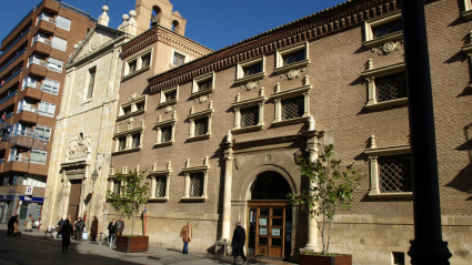 Edificio de Agustinas Canónigas donde se encuentran parte de las oficinas del Ayuntamiento de Palencia