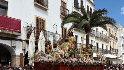 Entrada Triunfal de Jesús en Jerusalén de la cofradía de los Ramos de Cáceres