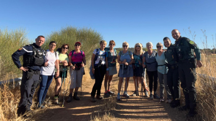Agentes zamoranos y peregrinos, juntos en el camino