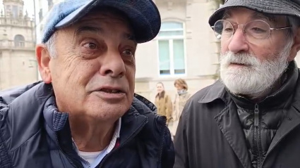 Paco y Jesús revivieron los tiempos de la mili