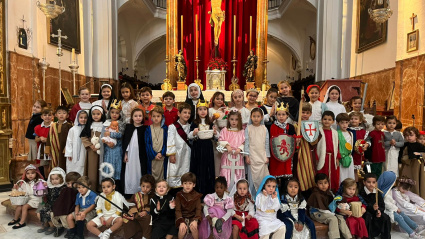 Alumnos del San Isidoro de Sevilla