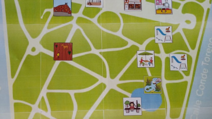 Pictogramas para el Campo San Francisco de Oviedo