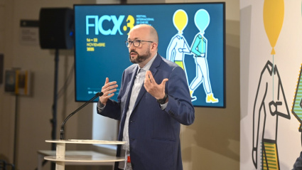 El director del Festival Internacional de Cine de Gijón, Alejandro Díaz Castaño, presenta la edición 63 del FICX