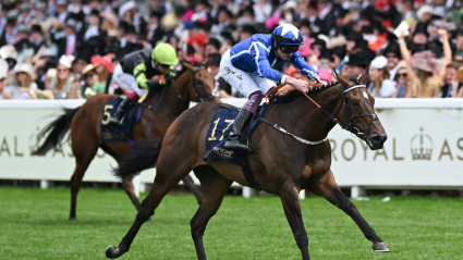 Imagen de la última edición de las míticas carreras de caballos en Ascot