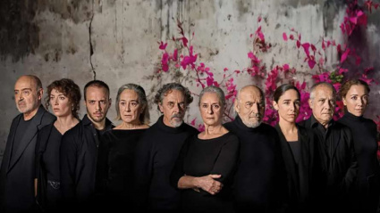 El reparto de Todos Pájaros