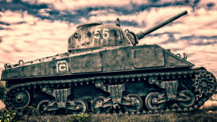 Tanque en guerra