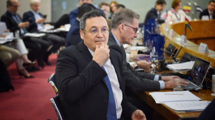 (Foto de ARCHIVO)El fiscal general del Estado, Álvaro García Ortiz, durante la inauguración de la 32ª Asamblea General Ordinaria de la AIAMP, en el Instituto Cervantes de Madrid, a 29 de mayo de 2025, en Madrid (España). La Asamblea reúne a representantes de 21 países miembros, así como a organismos internacionales como la Secretaría General Iberoamericana, Eurojust, la Fiscalía Europea y la COMJIB, para abordar estrategias comunes frente al crimen organizado transnacional y reforzar la cooperación en áreas como la lucha contra la corrupción, el narcotráfico y la protección medioambiental. Durante las jornadas, se presentarán nuevas guías y protocolos de actuación, y se suscribirán acuerdos de colaboración con entidades observadoras internacionales.Fernando Sánchez / Europa Press29 MAYO 2025;MINISTERIOS;ASOCIACIÓN;PÚBLICOS;AIAMP29/5/2025