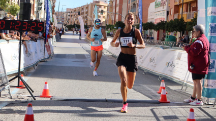 María Kin (PAC) ganador de la Media Maratón de Lorca