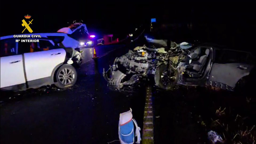 Carretera N-232 a la altura de Foncea