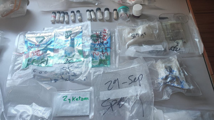 Material incautado por la Guardia Civil