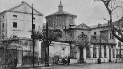 El banco de huesos de Zaragoza se ubicó en el Hospital Provincial