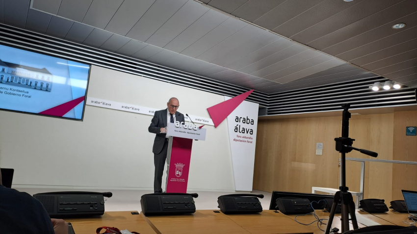 Ramiro González, Diputado General de Álava