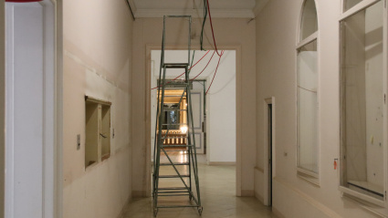 Pasillo del interior del Palau de Pedralbes