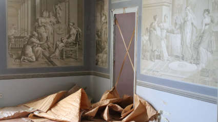 Una de las salas del Palau de Pedralbes