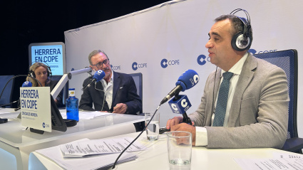 Francisco Rodríguez, presidente de la Diputación de Granada, con Carlos Herrera