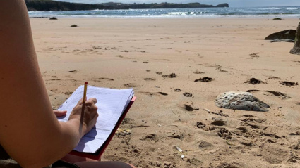 Los Centinelas Cantabria toman notas para elaborar un informe medioambiental