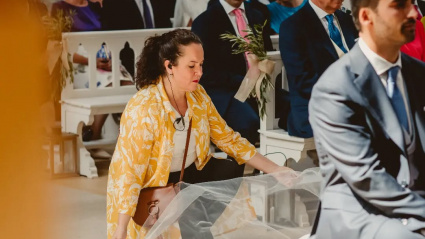 Isabel de Felipe se encarga de supervisar y organizar la boda de principio a fin