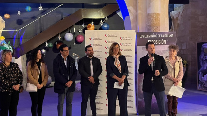 Los usuarios de Fundación Hospitalarias Palencia reinterpretan el cosmos en “Los elementos de la Galaxia”, la nueva exposición de San Pedro Cultural