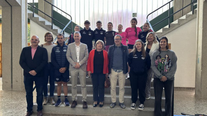 Visita de la consejera Tomasa Hernández