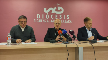 Acto de presentación de las cuentas diocesanas en la sede del Obispado