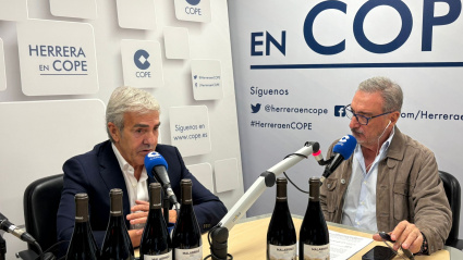 José Moro con Carlos Herrera