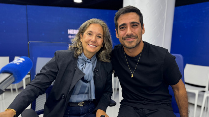 La cirujana Isabel de Benito y Alberto Herrera