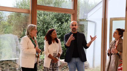 El proyecto de las residencias artísticas comenzó a gestarse con Paula Alvarellos en la Alcaldía