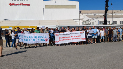 Trabajadores en las últimas concentraciones