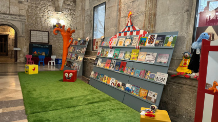 Los libros se suben al escenario en Burgos: el teatro protagoniza el 'Salón del Libro Infantil y Juvenil', por el que pasarán 40.000 personas en dos meses