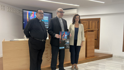 Rafael Carmona, José Antonio Satué y Ana Medina