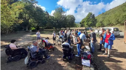 171 personas con discapacidad participan este otoño en el programa 'Naturaleza sin barreras'