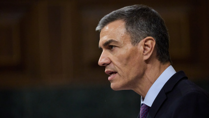 El presidente del Gobierno, Pedro Sánchez