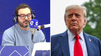 Jorge Bustos y Donald Trump